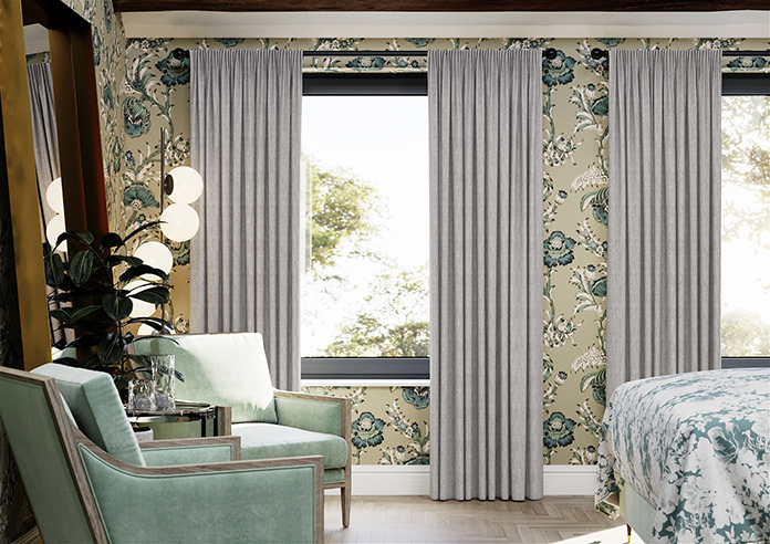 Atina (Blackout), Mist - Made to Measure Curtains - Image 3